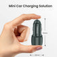 45W Fast Charging Urbonix Car Charger with PD and QC Ports for Enhanced Compatibility